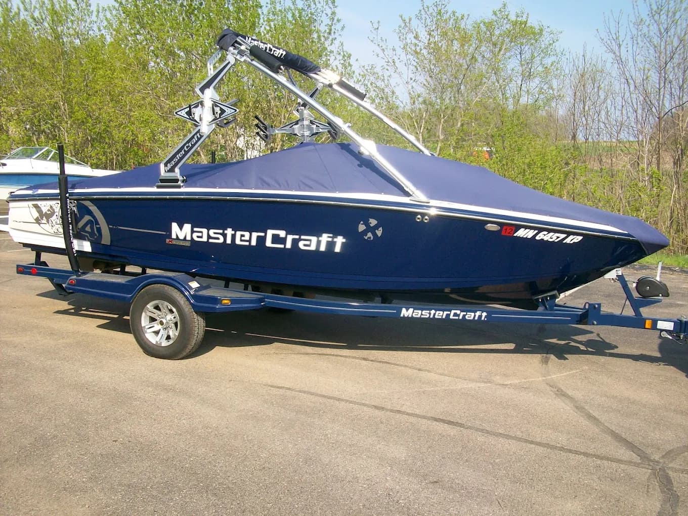 Custom MasterCraft boat cover