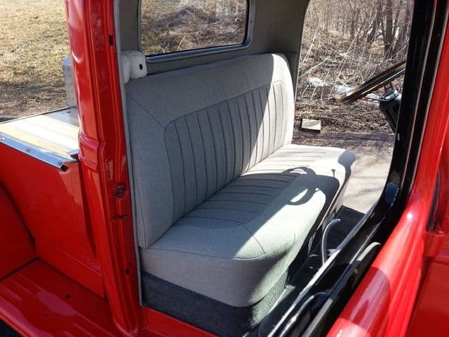 Marine upholstery example 2